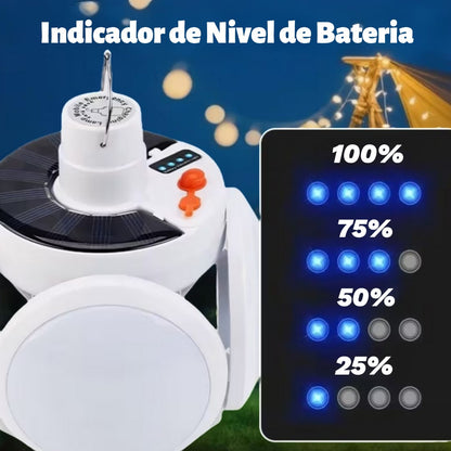 Lámpara Led Solar Expansible