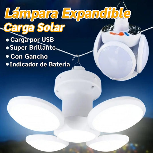 Lámpara Led Solar Expansible